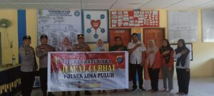 Jum’at Curhat di Desa Mangkai Baru, Kapolsek Lima Puluh Ajak Masyarakat Jaga Kamtibmas