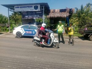 Sat Lantas Polres Batu Bara Gencar Lakukan Pengaturan dan Penindakan Pelanggaran Lalu Lintas