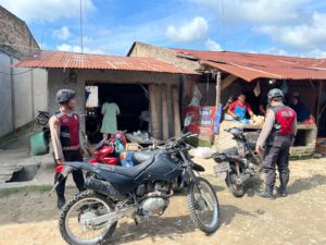 Patroli Presisi Roda Dua Polres Batu Bara Intensifkan Pengawasan 3C di Pasar Lima Puluh