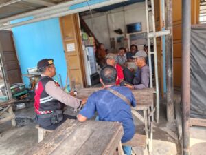 Aipda TR Situmorang Gencarkan Sambang dan Cooling System, Antisipasi Kejahatan Jalanan di Medang Deras