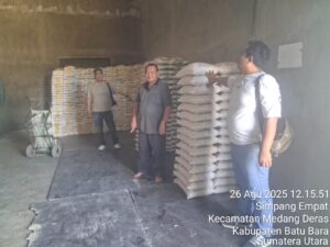 Sat Reskrim Polres Batubara Cek Stok Beras di Kilang, Grosir, dan Ritel Modern