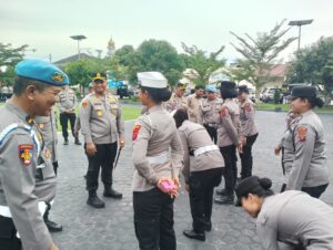 Polres Batu Bara Gelar Pekan Gaktibplin, Periksa Kedisiplinan Personel