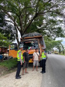 Satlantas Polres Batu Bara Gencar Sosialisasi Tertib Lalu Lintas Melalui Public Address