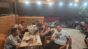 Sat Samapta Polres Batu Bara Gelar Cooling System di Cafe Bapak Madan, Jaga Kamtibmas Malam Hari