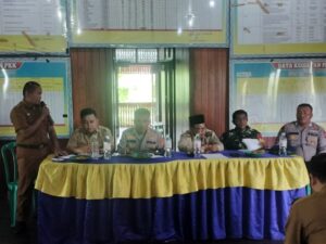 Camat dan Kapolsek Medang Deras Gelar Musyawarah Antisipasi Aksi Anarkis dalam Penyampaian Aspirasi