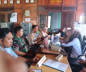 Kapolsek Indrapura Jalin Silaturahmi dengan Forkopimca, Perkuat Harkamtibmas