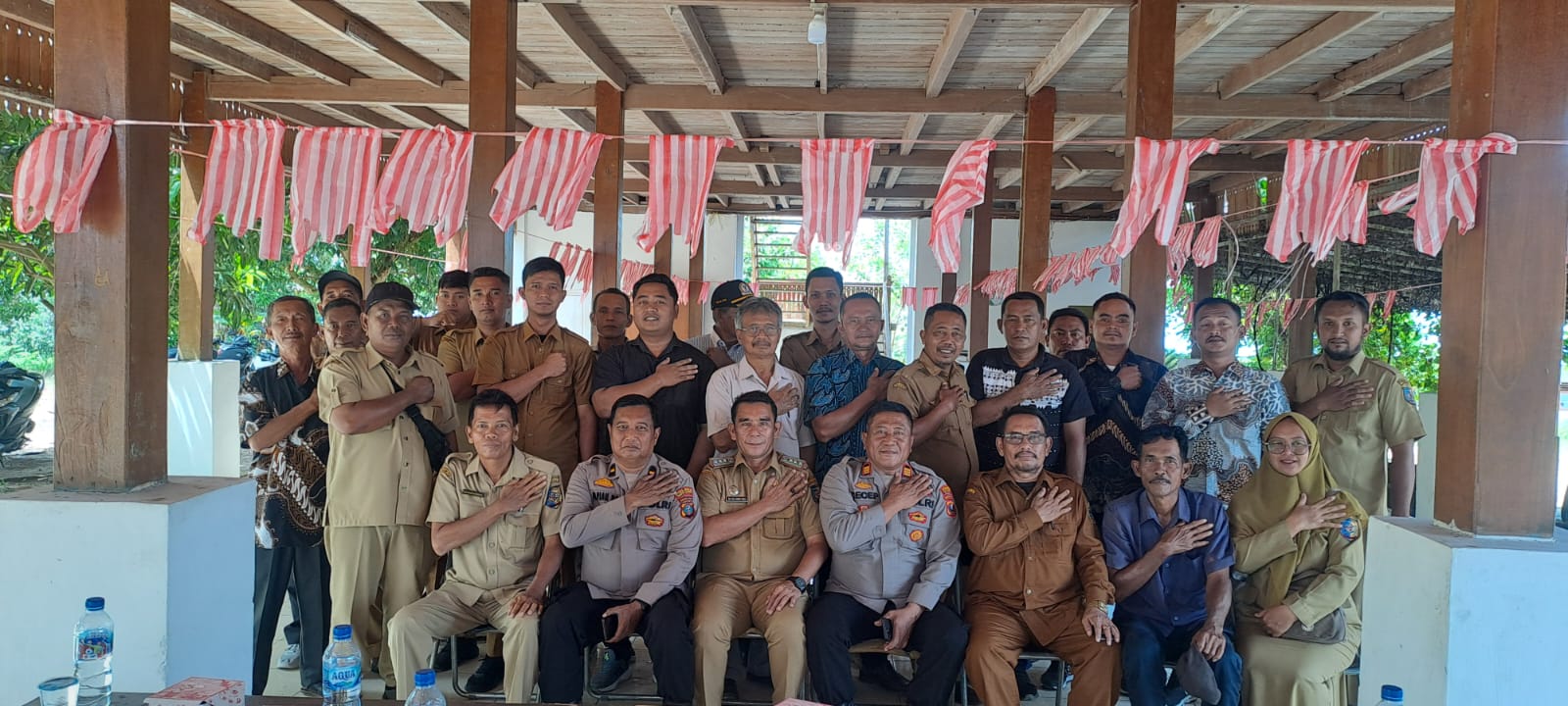 Kapolsek Labuhan Ruku Gelar Rakor dengan Pemerintah Kecamatan Sei Balai, Bahas Situasi Nasional