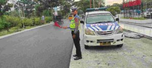 Sat Lantas Polres Batu Bara Tingkatkan Keamanan dengan Patroli Kibas Bendera dan Video Situasi Lalu Lintas
