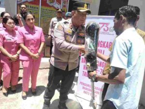 Sentuhan Kemanusiaan di Bumi Batu Bara: Kapolres Doly Nainggolan Ulurkan Tangan untuk Penyandang Disabilitas