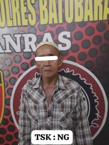 Polres Batu Bara Amankan Kakek 68 Tahun Atas Dugaan Pencabulan Anak di Bawah Umur