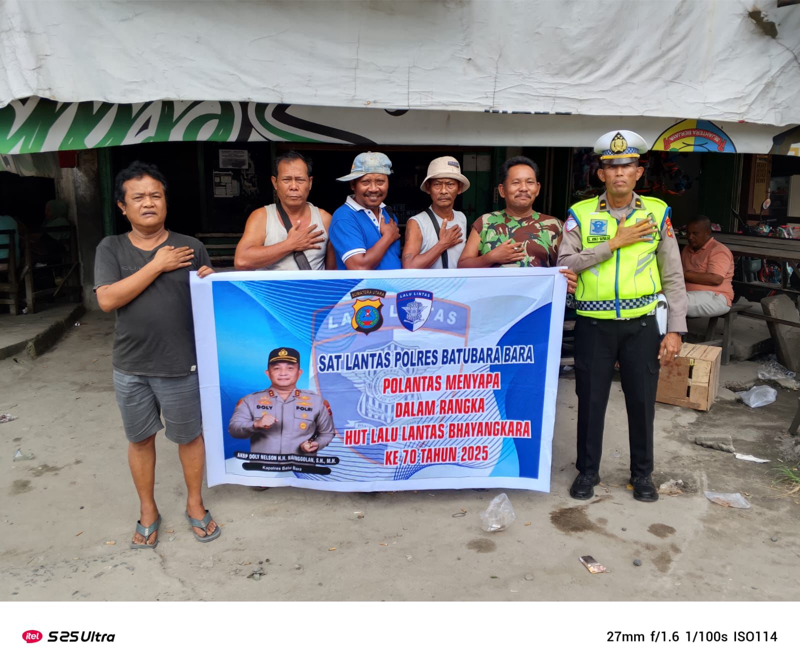 Satlantas Polres Batu Bara Gencarkan “Polantas Menyapa” untuk Tingkatkan Kesadaran Berlalu Lintas