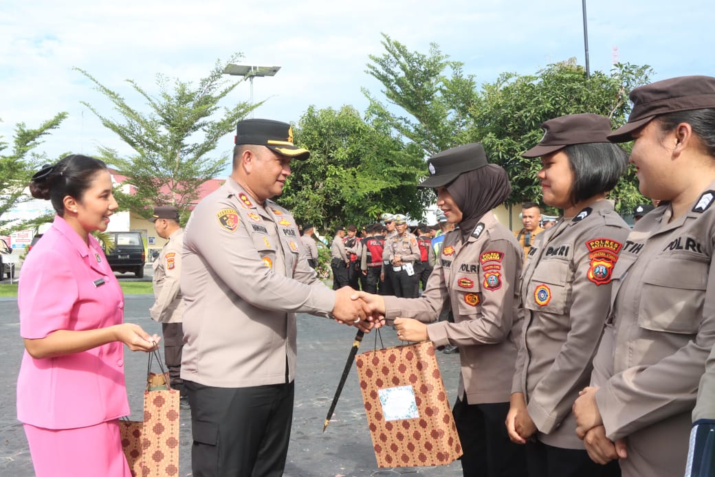 Kapolres Batu Bara Beri Kejutan Istimewa untuk Polwan di HUT ke-77