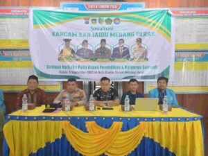 Kanit Binmas Polsek Medang Deras Sosialisasi Dampak Narkoba pada Pendidikan dan Keluarga Sakinah