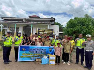 HUT Lalu Lintas ke-70: Satlantas Polres Batu Bara Sentuh Hati Anak Yatim di Panti Asuhan Darul Ikhlas!