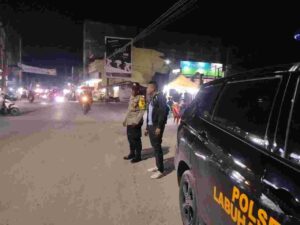 Polsek Labuhan Ruku Giatkan Patroli Malam, Antisipasi Gangguan Kamtibmas dan Beri Rasa Aman