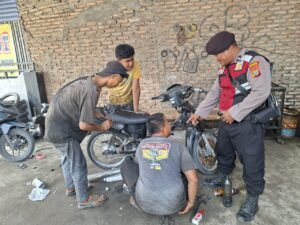 Sat Samapta Polres Batu Bara Turun Langsung, Sejukkan Suasana dengan “Cooling System”