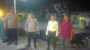 Polsek Medang Deras Tingkatkan Patroli Malam, Sasar Titik Rawan Kejahatan dan Premanisme