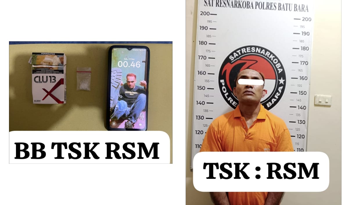 Polres Batu Bara Amankan Pemasok Shabu Lintas Kabupaten, Ungkap Keterkaitan Kasus Pangkalan Dodek