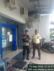 Sat Samapta Polres Batu Bara Tingkatkan Pengamanan Objek Vital Perbankan