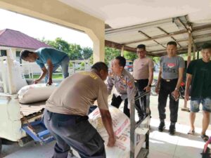 Polres Batu Bara Sukses Panen Jagung, Distribusikan Hasil ke BULOG Asahan