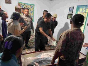 Polsek Labuhan Ruku Berduka, Sampaikan Belasungkawa dan Janji Usut Tuntas Kasus Almarhum Rainal L.Z Pasaribu