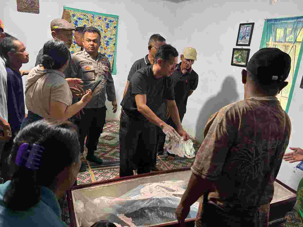 Polsek Labuhan Ruku Berduka, Sampaikan Belasungkawa dan Janji Usut Tuntas Kasus Almarhum Rainal L.Z Pasaribu