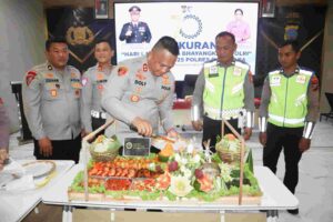 Polres Batu Bara Gelar Syukuran Hari Bhayangkara Lalu Lintas Ke-70, Tingkatkan Semangat Pelayanan