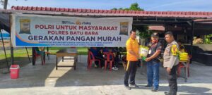 Polsek Labuhan Ruku Gelar Gerakan Pangan Murah Dua Hari, Wujud Nyata Dukungan Terhadap Ketahanan Pangan Nasional