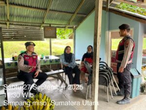 Sat Samapta Polres Batu Bara Aktif Laksanakan Cooling System, Tingkatkan Kesadaran Kamtibmas di Simpang Miso