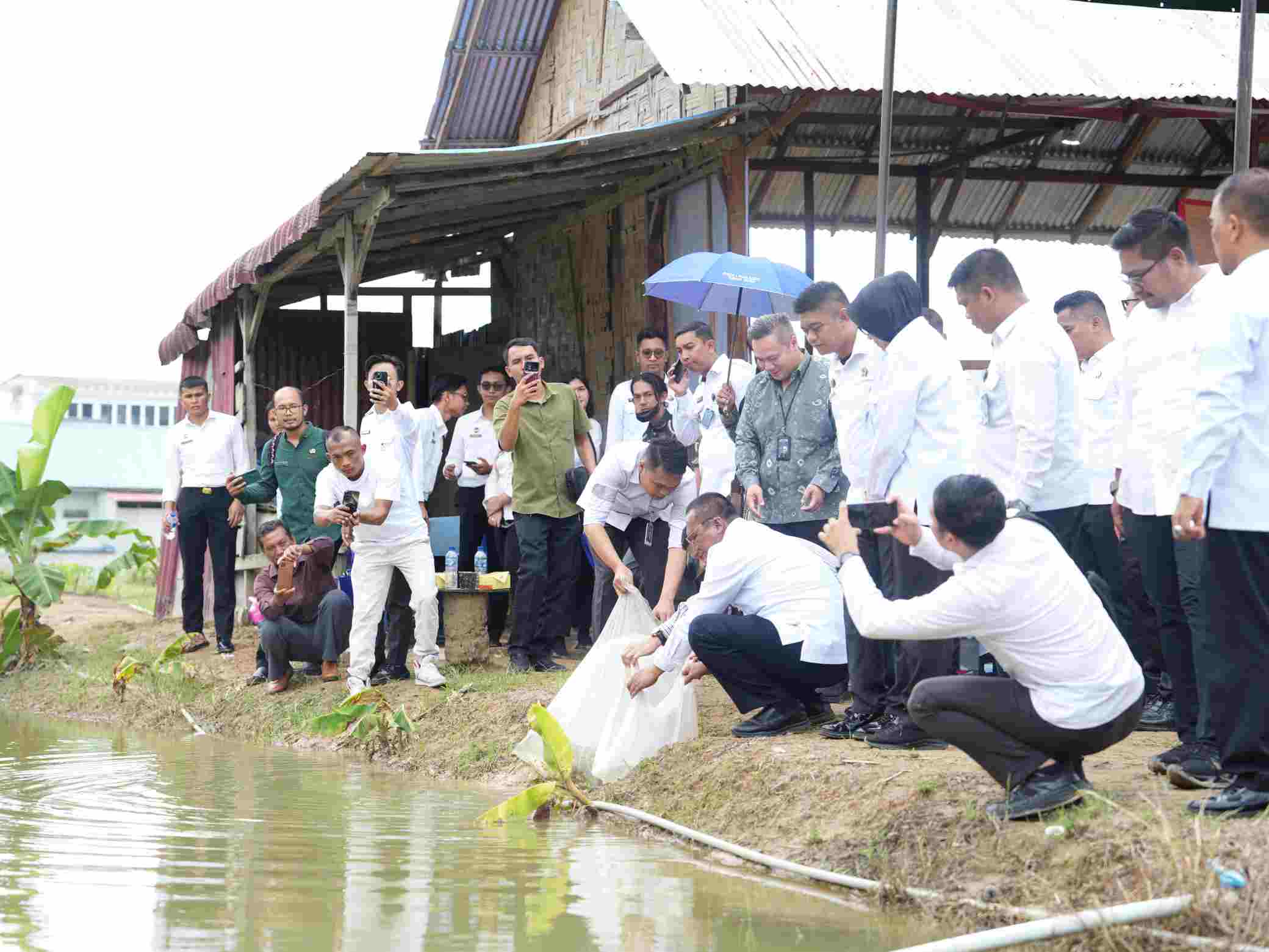 Rutan Pangkalan Brandan Hadiri MOU Ketahanan Pangan Antara Ditjenpas Sumut dan Mitra Strategi