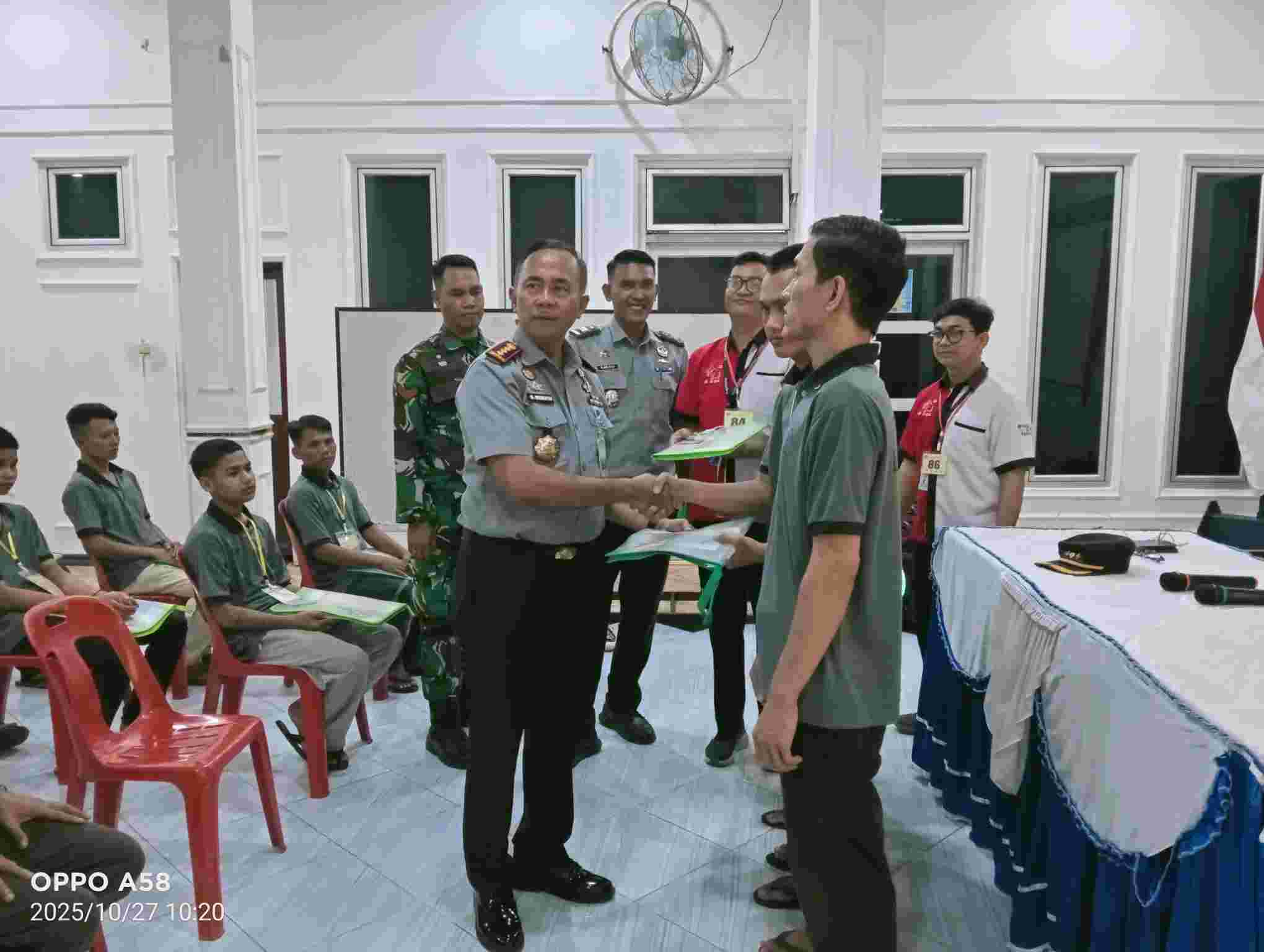 Tingkatkan Moral dan Karakter, Lapas Labuhan Ruku Gandeng Yayasan Pelatihan Moralitas Budi Pekerti