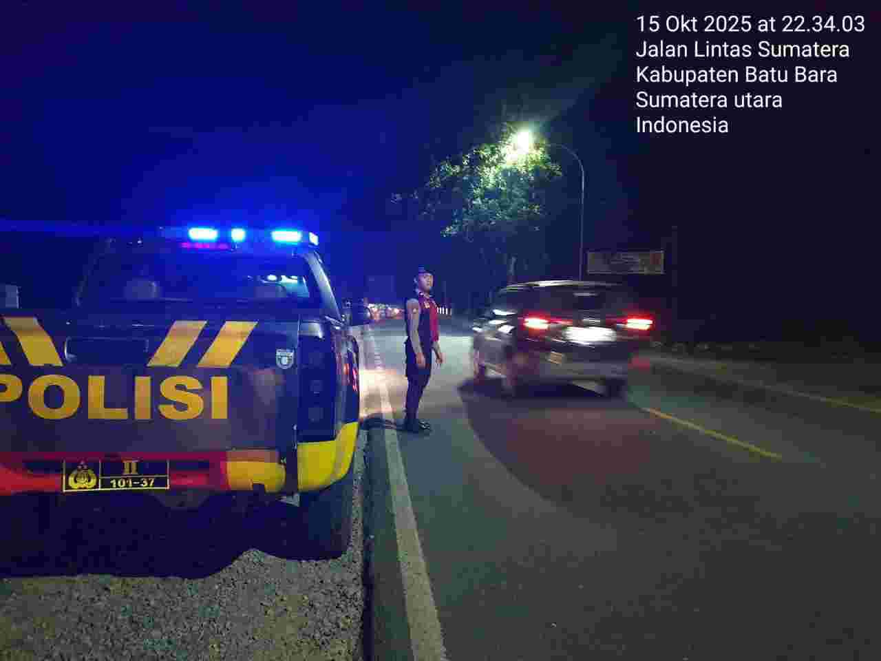 Polres Batu Bara Tingkatkan Patroli Malam, Antisipasi Begal, Balap Liar, dan Kejahatan Lainnya