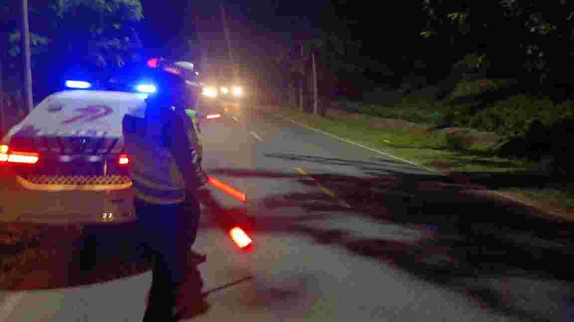 Polres Batu Bara Intensifkan Patroli Blue Light, Sasar Titik Rawan Guna Ciptakan Kamseltibcarlantas