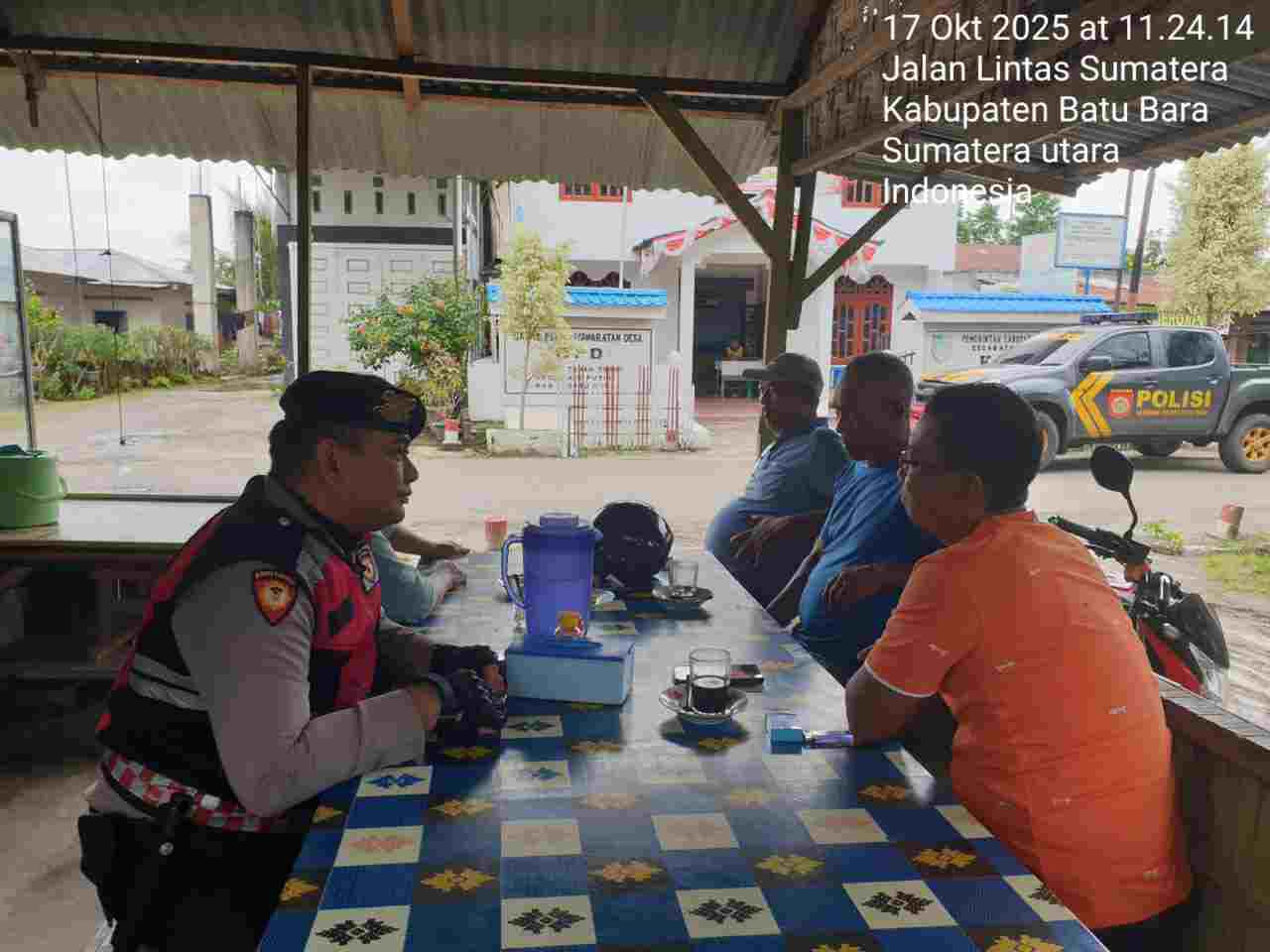 Polres Batu Bara Gencarkan Cooling System, Jalin Kedekatan dengan Masyarakat dan Sampaikan Pesan Kamtibmas