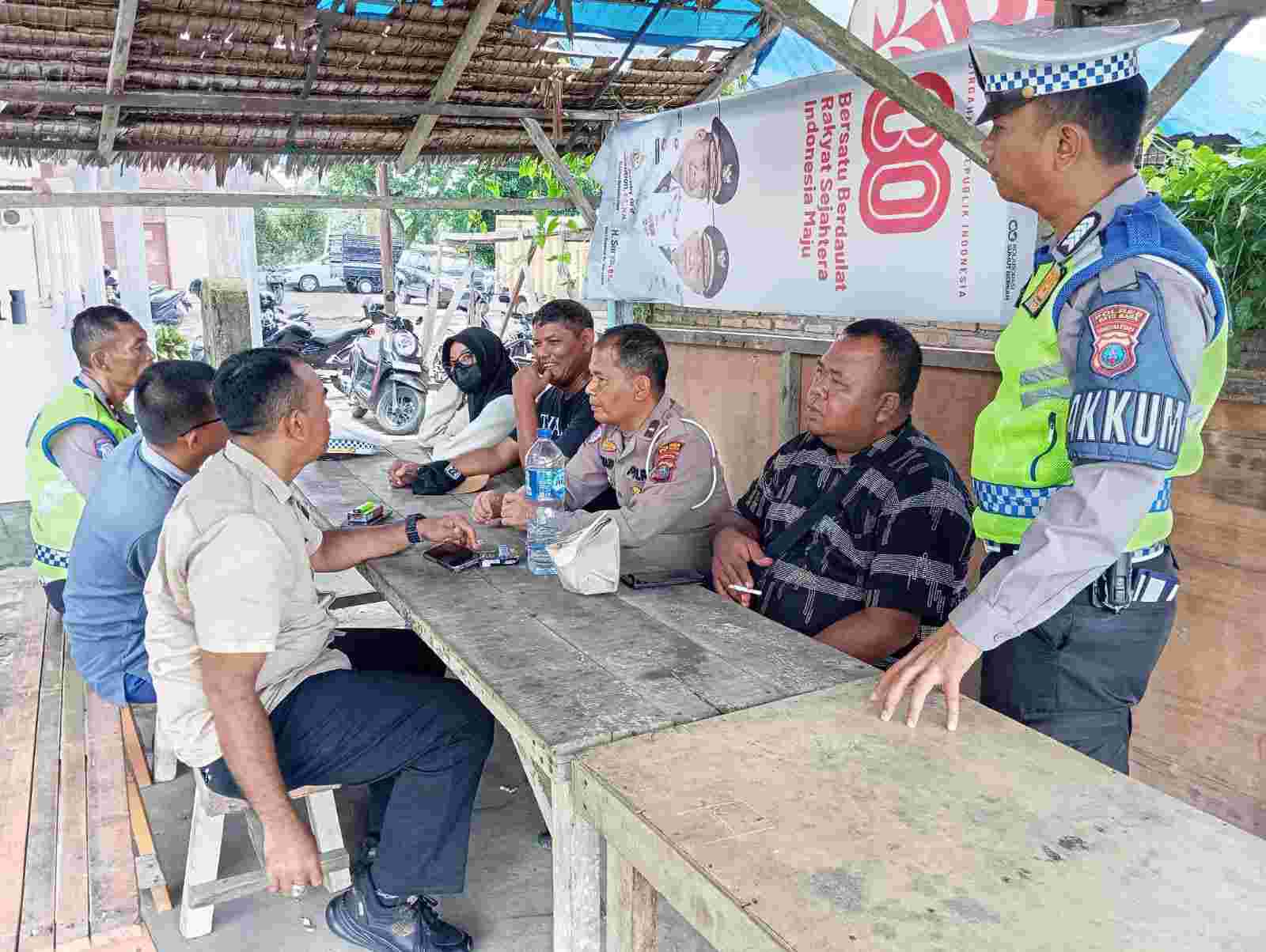 Satlantas Polres Batu Bara Gencar Sosialisasi Keselamatan Berlalu Lintas Melalui Program “Polantas Menyapa”