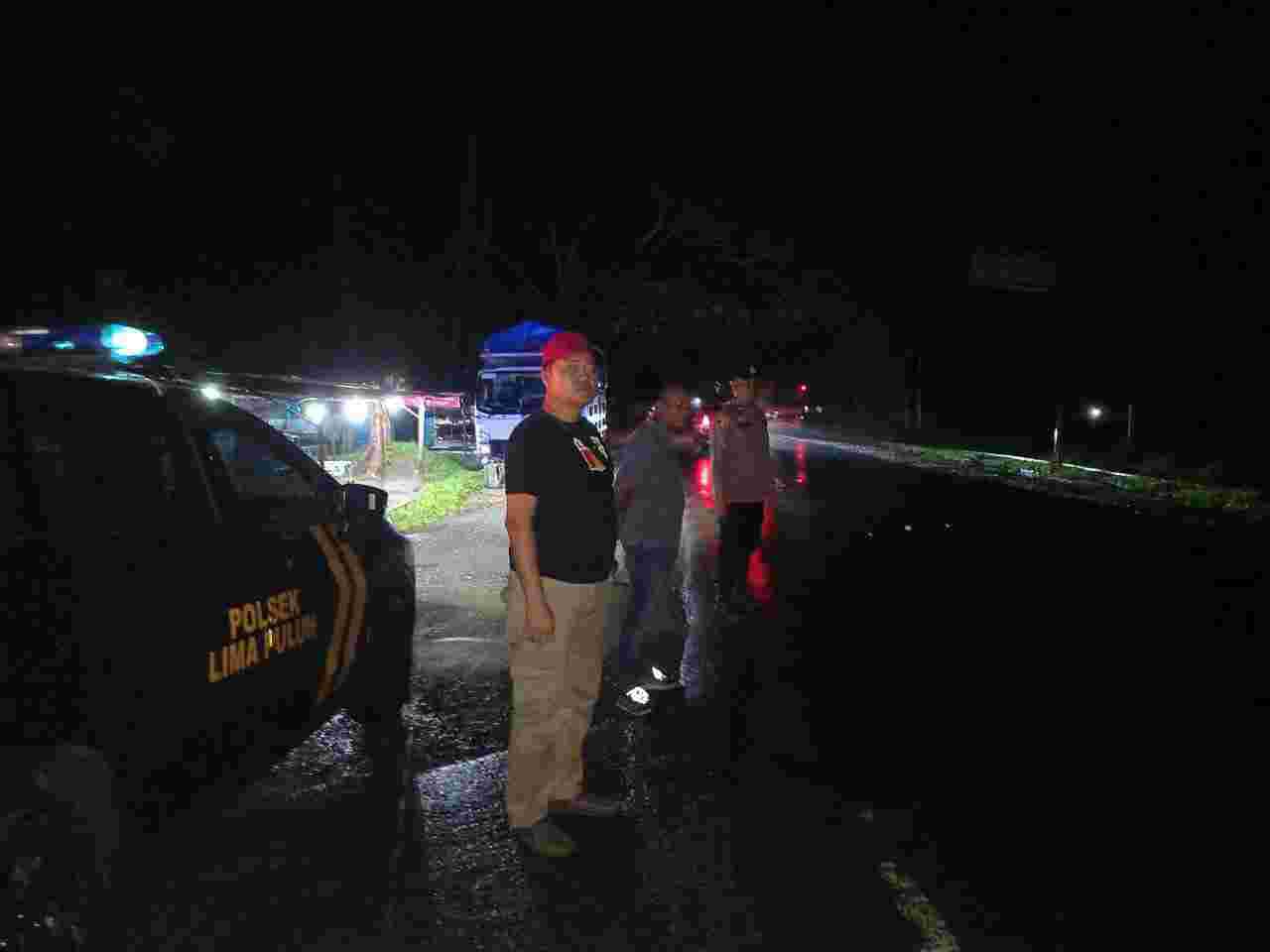 Antisipasi Balap Liar dan Tawuran, Polsek Lima Puluh Gencar Patroli Malam di Wilayah Hukum