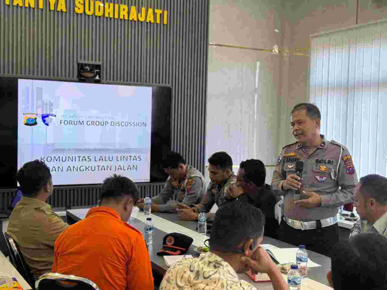 Satlantas Polres Batu Bara Gelar FGD, Libatkan Stakeholder untuk Tingkatkan Kamseltibcarlantas