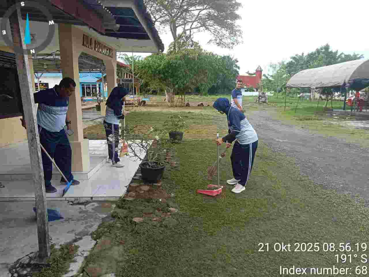 Mantapkan Kesiapan Tugas, Polsek Labuhan Ruku Gelar Apel Pagi Rutin