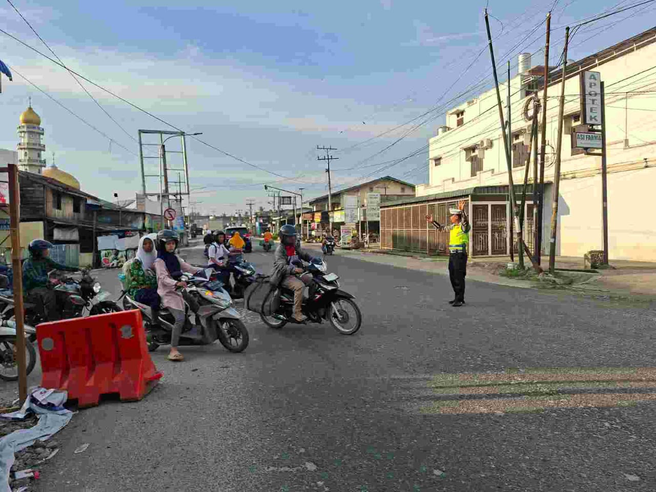 Sat Lantas Polres Batu Bara Optimalkan Pengaturan Lalu Lintas, Wujudkan Kamseltibcarlantas yang Kondusif di Wilayah Hukum