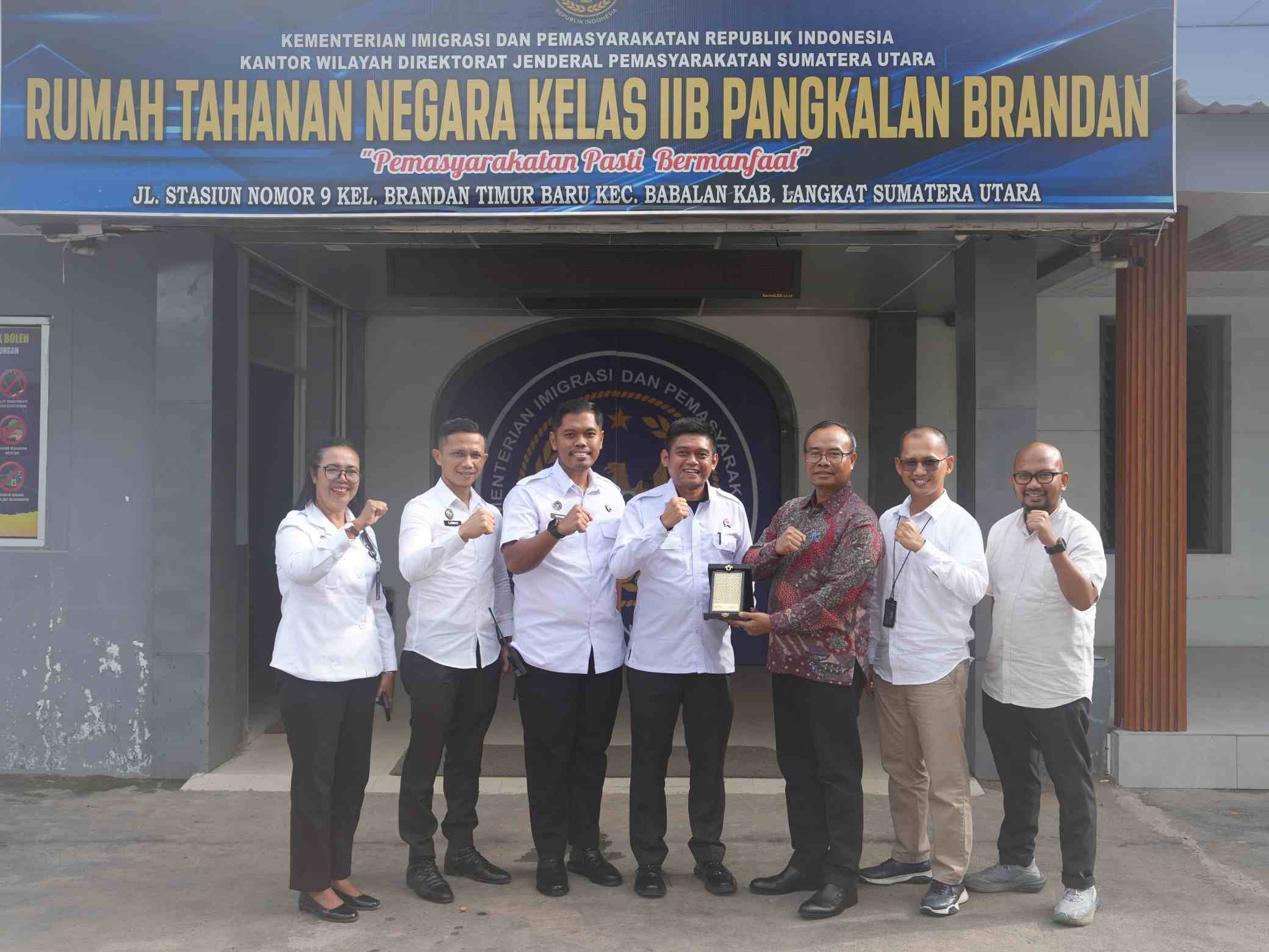 PLTU Pangkalan Susu Jajaki Kolaborasi Pembinaan dengan Rutan Pangkalan Brandan, Libatkan Warga Binaan dalam Pengolahan Limbah FABA