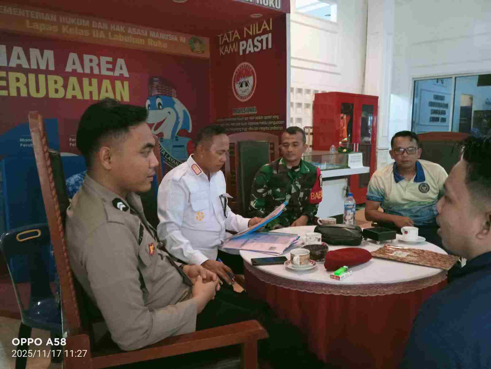 Nasihat Menyentuh Kalapas Labuhan Ruku: Jangan Kembali, Kasihani Keluarga!