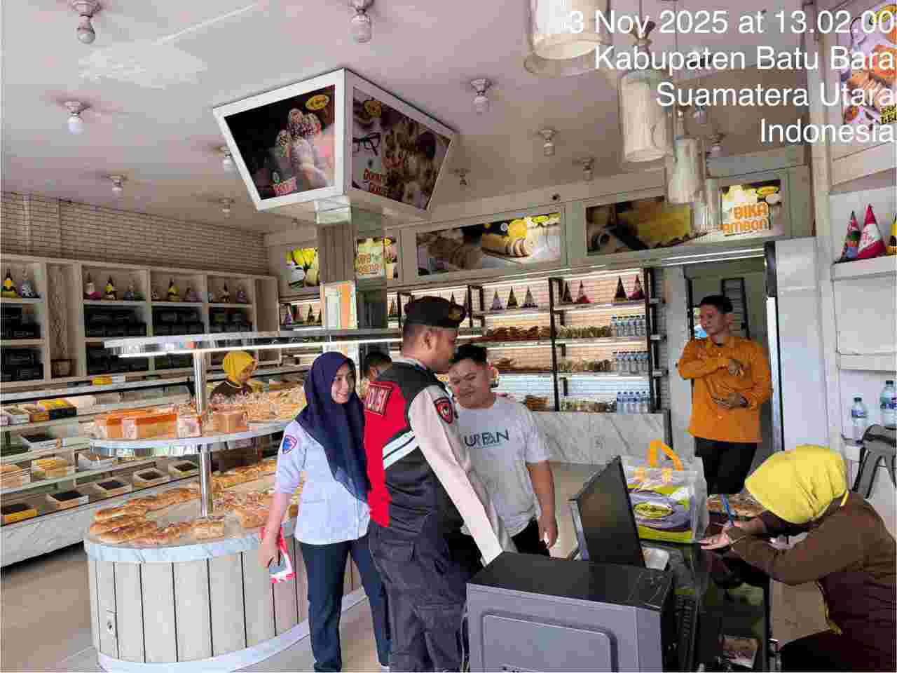 Polisi Jalin Kedekatan dengan Masyarakat, Sat Samapta Polres Batu Bara Intensifkan Cooling System Jaga Kamtibmas