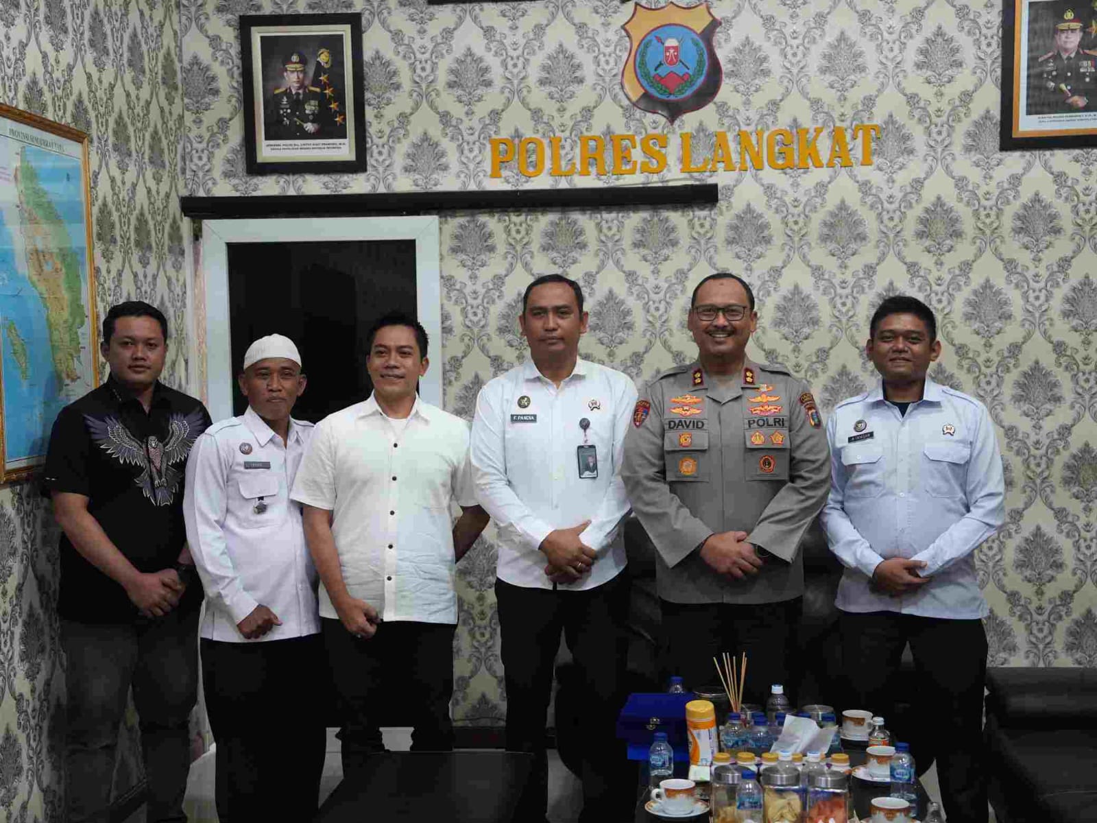 Karutan Pangkalan Brandan Gencar Jalin Sinergi, Kunjungi Polres Langkat Perkuat Koordinasi Keamanan