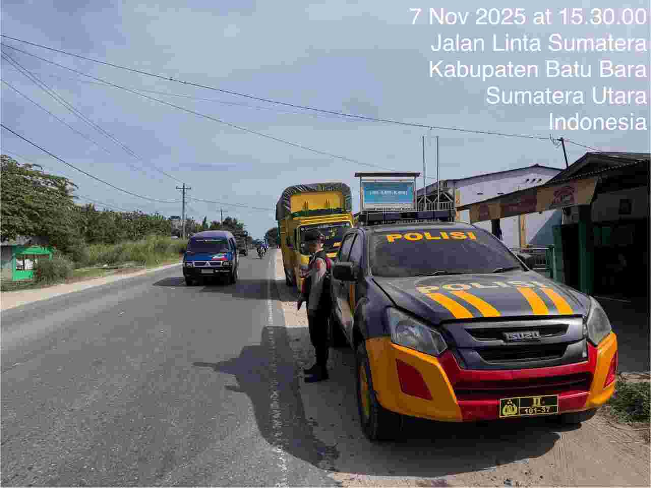 Polres Batu Bara Gencarkan Patroli Roda Empat, Antisipasi 3C dan Kejahatan di Jalinsum Indrapura