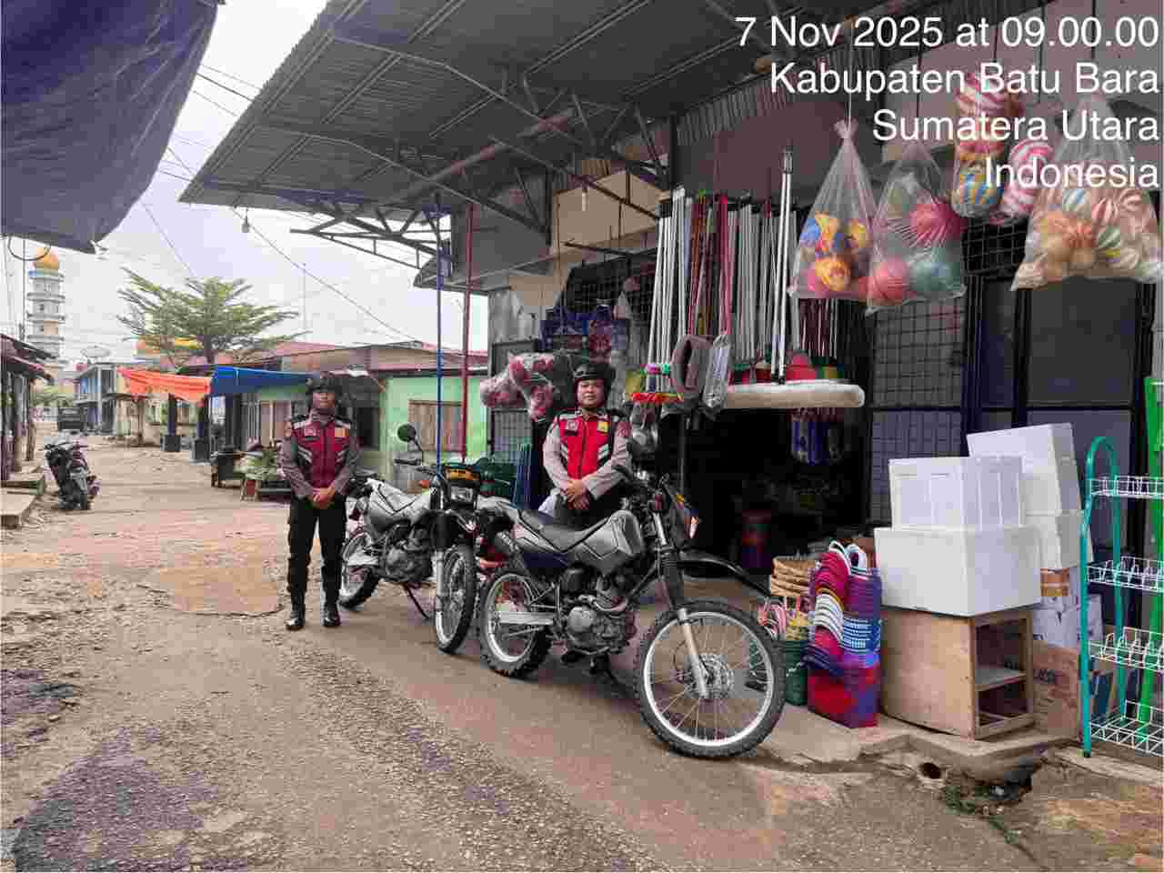 Sat Samapta Polres Batu Bara Gelar “Cooling System”, Ciptakan Rasa Aman dan Sampaikan Pesan Kamtibmas