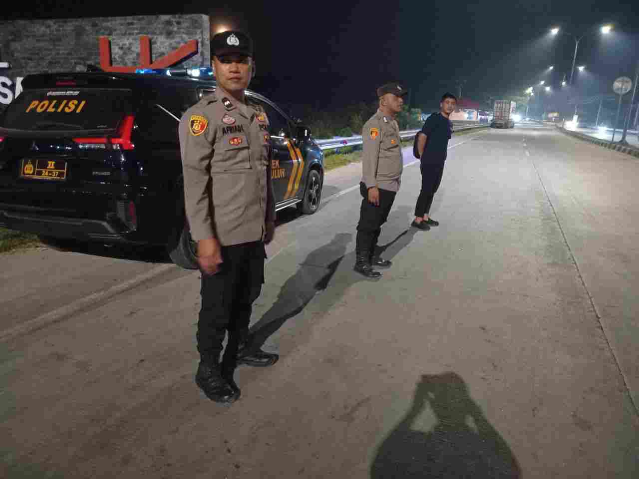 Polsek Lima Puluh Tingkatkan Patroli Mobile, Cegah Tawuran dan Kejahatan Lainnya