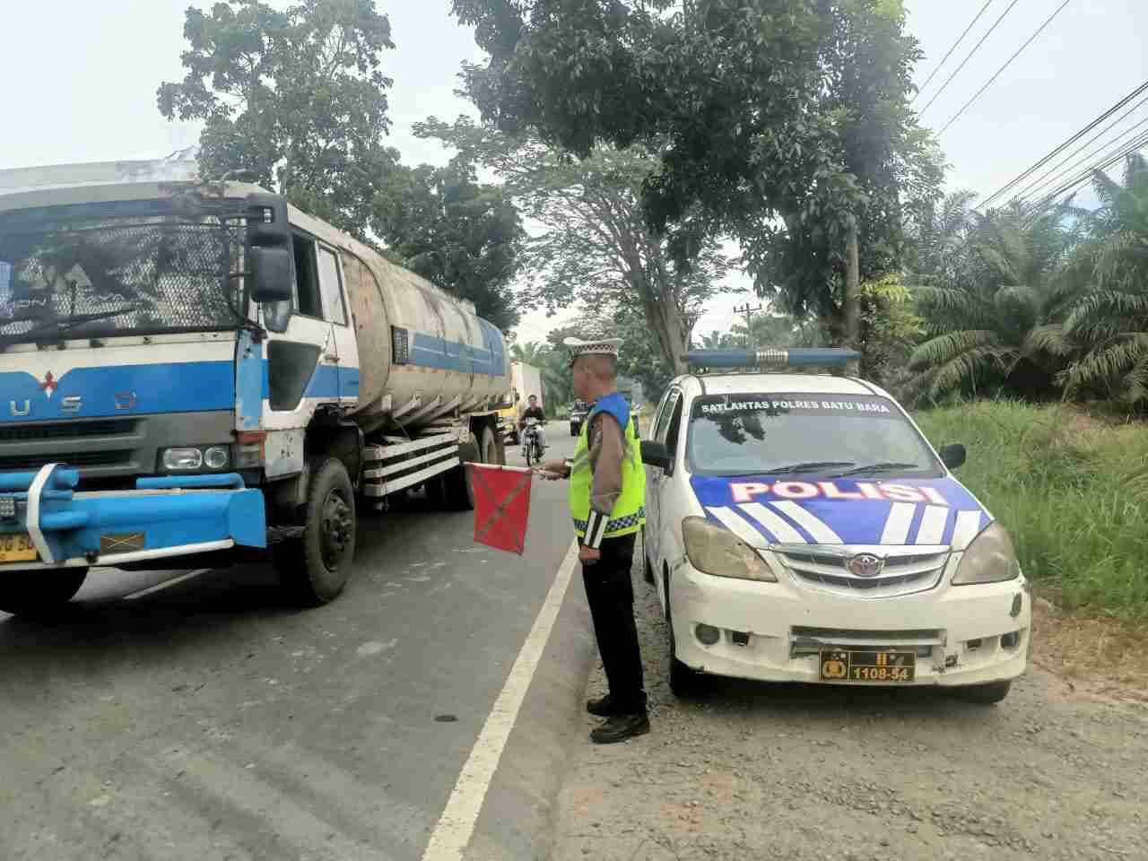 Polres Batu Bara Gencar Patroli “Kibas Bendera,” Tingkatkan Kesadaran dan Cegah Pelanggaran Lalu Lintas