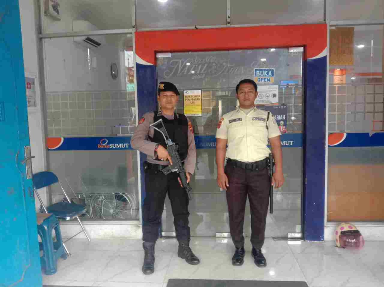 Polres Batu Bara Perketat Pengamanan Objek Vital Perbankan, Jamin Keamanan Transaksi Masyarakat