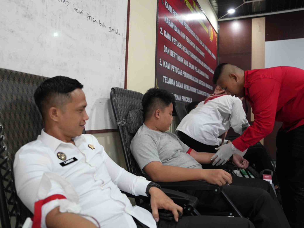 Rutan Pangkalan Brandan Gelar Aksi Sosial: Donor Darah, Pengobatan Gratis, hingga Bantuan untuk Keluarga Warga Binaan