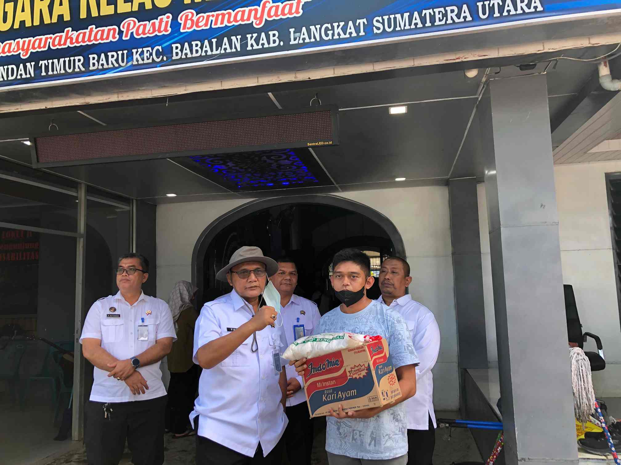 Pasca Banjir, Kakanwil Ditjenpas Sumut Tinjau Kondisi Rutan Pangkalan Brandan